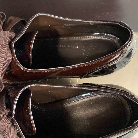 Franco Sarto Brown Oxford Shoes - Picture 7 of 9